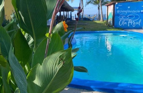 Las Penitas Cabin | Big Pool 3 Ppl Beach Front Cabana Fan Breakfast