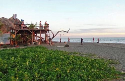 Las Penitas Apartment | Family Room: comfortable space for 6 people near the beach