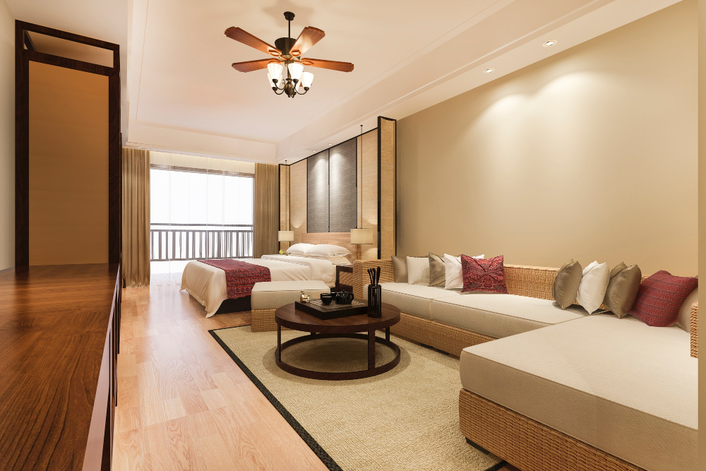 Comfort Room, Multiple Beds, Lake View (Azul)