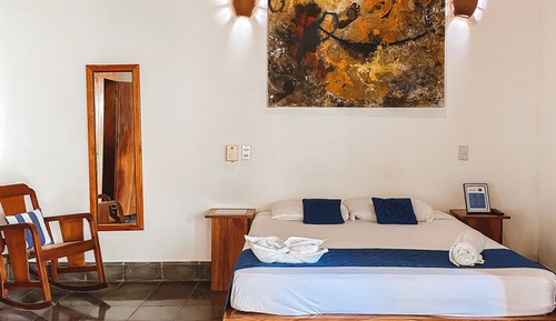 Double Room, 1 Queen Bed, Non Smoking, Garden View