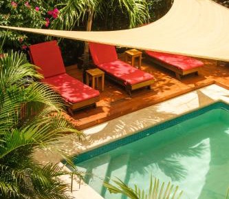 Queen Room with Pool View