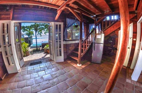 Pochomil House | Ocean Front Private Casita w Pool AC Sleeps 4