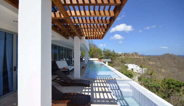 Beutiful ocean view of Nacascolo Bay and Mountain view